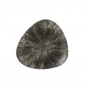 Тарелка мелкая треугольная 19,2см, без борта, цвет Stone Quartz Black, Studio Prints