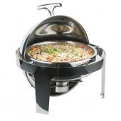 Мармит настольный (чефиндиш) &amp;quot;ELITE&amp;quot; круглый, с крышкой Roll-Top, 5л, d45см h45см, s/s 12355APS