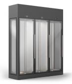 ШКАФ ВИННЫЙ ENOFRIGO WINE LIBRARY 20 WALL 3V DX-SX 3P H2600 VT F СЕРЫЙ+ПОЛКИ R