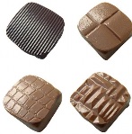 Набор рельефных листов для декорирования шоколада 40x25см, 32шт., п/к STRKIT2