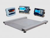 ВЕСЫ ПЛАТФОРМЕННЫЕ НИЗКОПРОФЕЛЬНЫЕ  MAS PM4RЕ-0.6 (с индикатором на стойке) RS-232