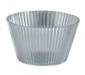 Набор емкостей для десерта 120мл d76мм h43мм, 100шт., пластик, цвет зелёный 60P00209