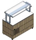 ПЕЧЬ КОНВЕКЦИОННАЯ С ПОДСТАВКОЙ С НАПРАВЛЯЮЩИМИ APACH BAKERY LINE K5Р60S MDP