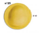 ШТАМП Д/РАВИОЛИ ДЛЯ НАСАДКИ LA MONFERRINA MULTIPASTA КРУГ ДИАМ. 40 ММ 25