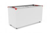ЛАРЬ МОРОЗИЛЬНЫЙ GELLAR FG 500 C v25 ПРЯМОЕ СТЕКЛО, КРАСНЫЙ (ПРОПАН)