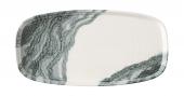 Блюдо овальное 30x15,4см h2cм цвет Tide Black TDBKWO291
