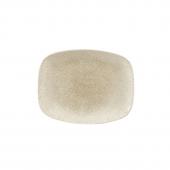 Блюдо прямоугольное CHEFS 26,1х20,2см, без борта, цвет Raku Agate Grey, Studio Prints RKAGOBL31