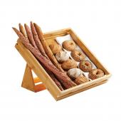 Корзина для хлеба с подставкой, серия NATURA, дерево SB112