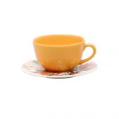 Пара чайная UNNI SHAPE (чашка 200мл и блюдце 14см) Oxford 126316, AY04-5820