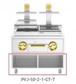 ГРИЛЬ ОТКРЫТЫЙ JOSPER BASQUE PVJ-50-2-1-CT-T