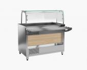 ВИТРИНА ХОЛОДИЛЬНАЯ ОТКРЫТАЯ KAYMAN CORSIA ВХО-1500-О-01-МХ ДЕР. КЛЕН