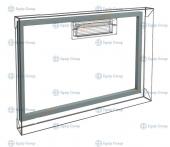 РАМКА МАГНИТНАЯ Д/СТОЛА GN/SN HICOLD 800019