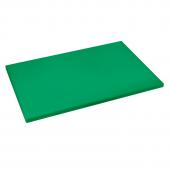 Доска разделочная 600х400мм h18мм, полиэтилен, цвет зеленый 422111209