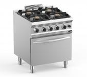 ПЛИТА ГАЗОВАЯ 4 КОНФОРОЧН. 700 СЕРИИ APACH CHEF LINE GLRRG77FGP
