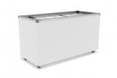 ЛАРЬ МОРОЗИЛЬНЫЙ GELLAR FG 500 C v25 ПРЯМОЕ СТЕКЛО, СЕРЫЙ (ПРОПАН)