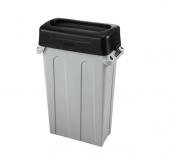 Контейнер для мусора JIWINS JW-CR76V+JW-CRSL 56х29,5см, h86,8см 75,7л, цвет серый, 338082