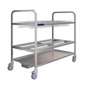 ТЕЛЕЖКА ДЛЯ ТАРЕЛОК И СТАКАНОВ KAYMAN ТТ-13/2-А