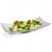 Набор емкостей для закусок Serveware 47х23см, 3шт., стекло, цвет прозрачный GLS018