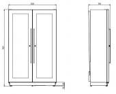 ШКАФ ВИННЫЙ ВЕНТ. ENOFRIGO MIAMI B&R VT RF T СЕРЫЙ