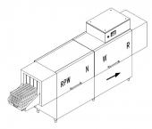 МАШИНА Д/МОЙКИ ЯЩИКОВ DIHR VX 401 DX+DDE+HR20+TB99/4 ЧАСТИ