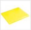 Доска разделочная 320х265мм h20мм (GN 1/2), полиэтилен, желтая 42522-01
