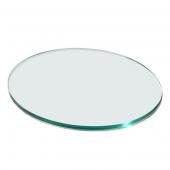 Полка SKYCAP, d35,6см h1см, закаленное стекло, прозрачная GTC35