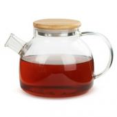 Чайник"Бочонок" 0,50л, жаропрочное стекло 05066