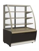 ВИТРИНА КОНДИТЕРСКАЯ ВХСВ-1,3Д CARBOMA ЛЮКС 0102-0109 (K70 VV 1,3-1)