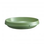 Салатник керамический 3,0л d31см h6,5см, серия Welcome, цвет ярко-зеленый 323018