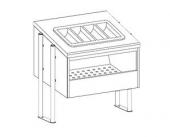 ДИСПЕНСЕР ДЛЯ ХЛЕБА И ПРИБОРОВ APACH CHEF LINE LDBC76