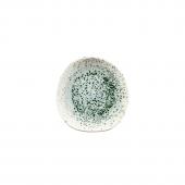 Тарелка мелкая"Волна" 18,6см, без борта, цвет Mineral Green, Studio Prints MNGROG71