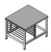 ПОДСТАВКА Д/ПАРОКОНВЕКТОМАТ RATIONAL SCC61/101  ППО1 845х724х670   1 РЯД  6 УРОВНЕЙ GN1/1