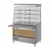 ВИТРИНА ХОЛОДИЛЬНАЯ ЗАКРЫТАЯ KAYMAN CORSIA ВХ-1120-З-01-МХ ДЕР. ЯПОНСКИЙ ДУБ