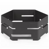 База нейтральная HONEYCOMB Medium d40,6см h15,2см, шестиугольная, сталь, цвет черный SM134