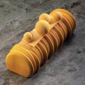 Форма для мороженого/суфле 3D "Секвойя" 250х92мм h74мм (объем 1,186л), силикон