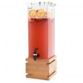 Диспенсер BEVERAGE для сока, 7,6л 17,1х17,1см h59,1см, бамбук/акрил LD112