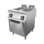 ФРИТЮРНИЦА ЭЛ. 15+15Л OLIS DIAMANTE70 D7415/10FRERE НА ЗАКРЫТОЙ ПОДСТАВКЕ