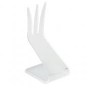 Набор фуршетных вилок 75мм (250шт.), пластик, цвет прозрачный FW005.00