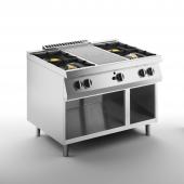 ПЛИТА СО СПЛОШНОЙ ПОВЕРХНОСТЬЮ ГАЗОВАЯ 700 СЕРИИ APACH CHEF LINE SLRSTG127R4CS