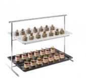 Стенд для выкладки Cm 63X27X44,5 два подноса Cm 53X32,5 44840-04