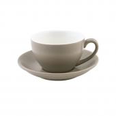 Чашка Cappuccino 280мл (блюдце 15см), BEVANDE цвет Stone