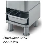 КОМПЛЕКТ ДЛЯ КАРТОФЕЛЕЧИСТКИ SIRMAN PPJ 20 SC ПОДСТАВКА+МЕЗГОУЛОВИТЕЛЬ