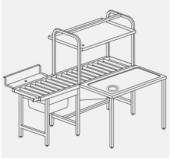 ДЕРЖАТЕЛЬ НАСТЕННЫЙ РЕГУЛИРУЕМЫЙДЛЯ МИКСЕРОВ DYNAMIC SERVOMIX SM060