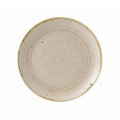 Тарелка мелкая 21,7см, без борта, Stonecast, цвет Nutmeg Cream