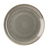 Тарелка мелкая 32,4см, без борта, Stonecast, цвет Peppercorn Grey