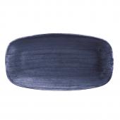 Блюдо прямоугольное CHEFS 35,5х18,9см, без борта, Stonecast Patina, цвет Cobalt Blue