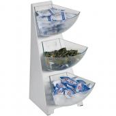 Диспенсер для пакетированных продуктов 19х24х41см,s/s+п/к 11444APS