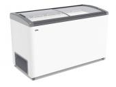 ЛАРЬ МОРОЗИЛЬНЫЙ GELLAR FG 500 E ГНУТОЕ СТЕКЛО БЕЛЫЙ