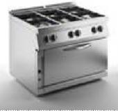 ПЛИТА ГАЗОВАЯ 6 КОНФОРОЧН. 700 СЕРИИ APACH CHEF LINE SLRRG127FGCS EXTRA