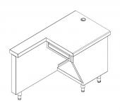 ПРИЛАВОК ДЛЯ КАССЫ KOGAST SCD-14N 57246